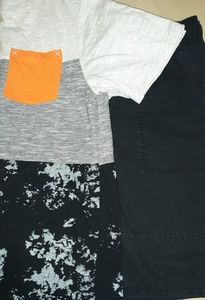Boys clothes size Large (2 shorts 2 shirts)